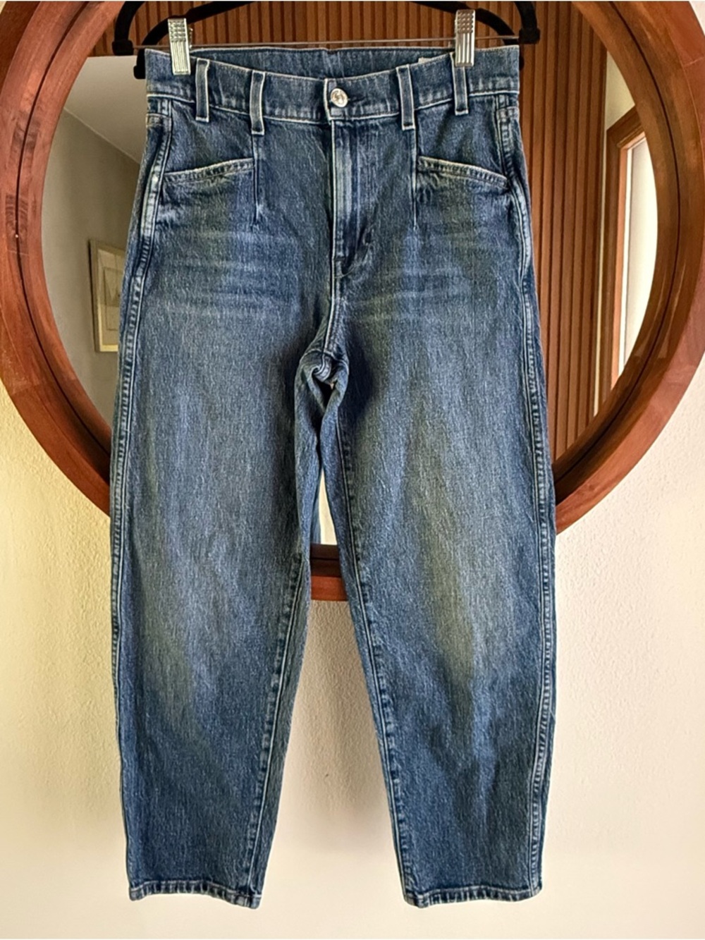 AYR Blue Cropped Ankle Jeans The Beat Sz 26